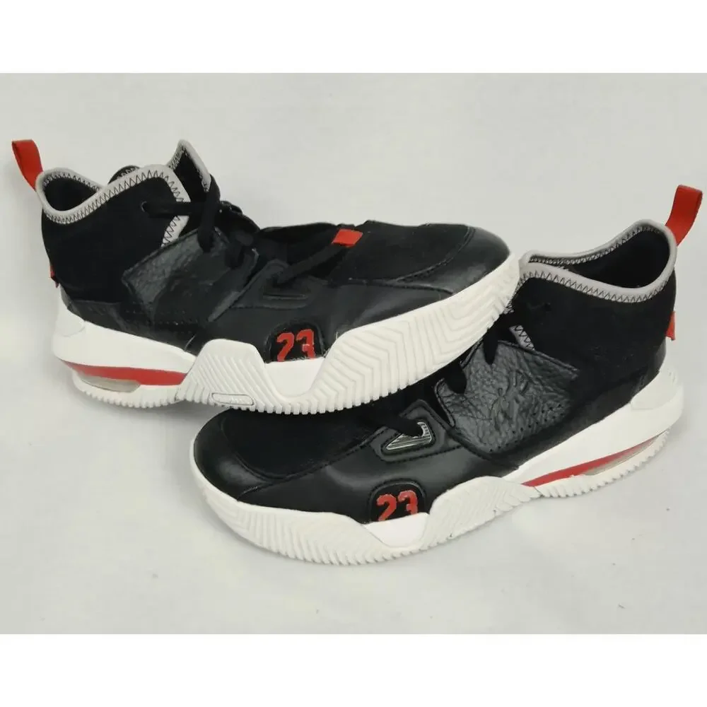 Jordan Stay Loyal 2 II Black White Gym Red Basketball Shoes Mens 10 DQ8401-006